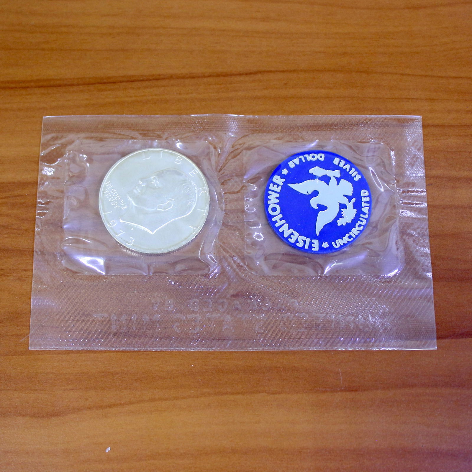 Uncirculated Silver Eisenhower Dollar Coin OGP - 2