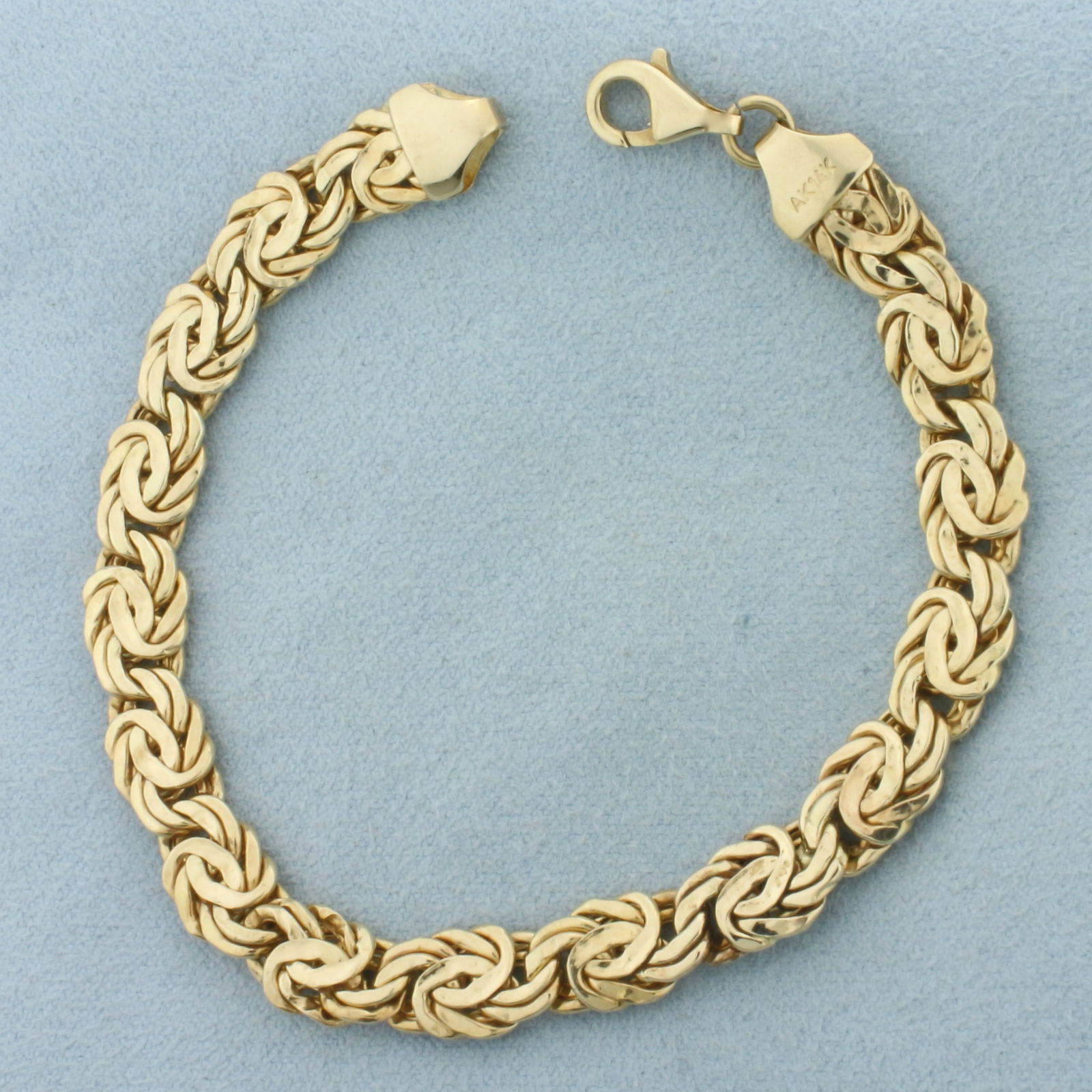 Byzantine Link Bracelet in 14k Yellow Gold (1 of 2)