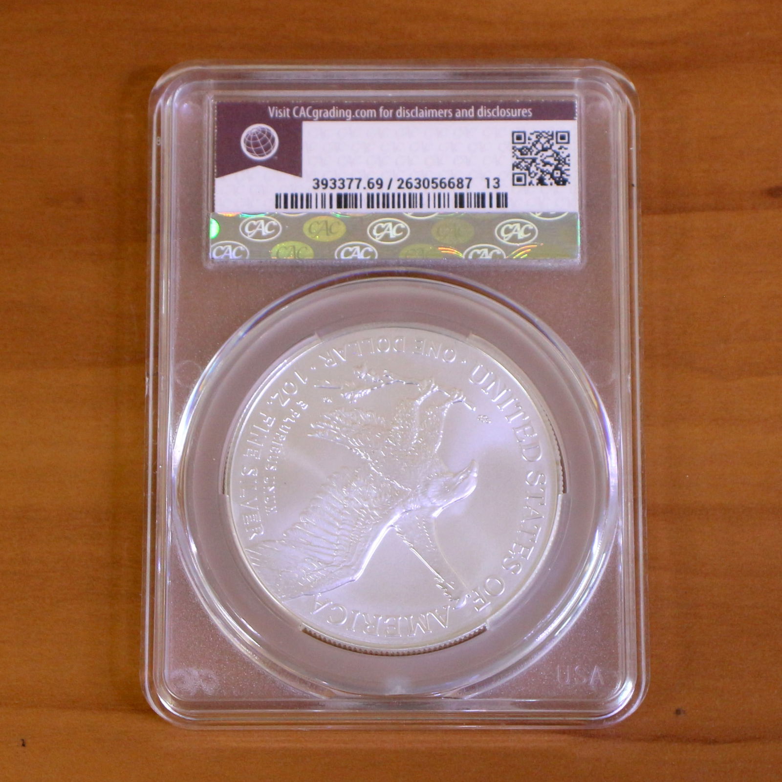 CAC 2025P MS69 Silver Eagle Privy Dollar - 3