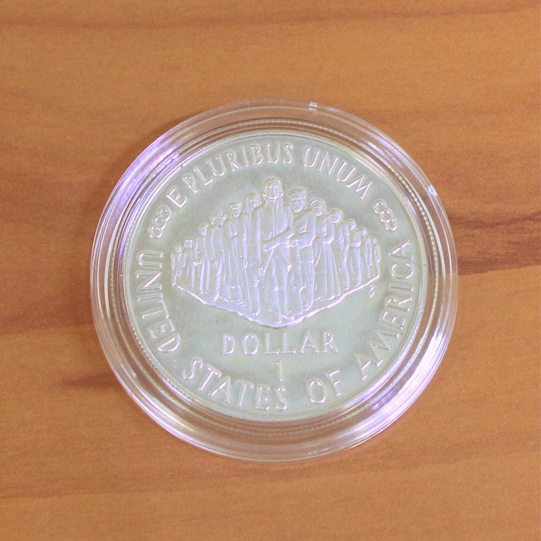 US Mint Constitution Silver Dollar OGP - 3