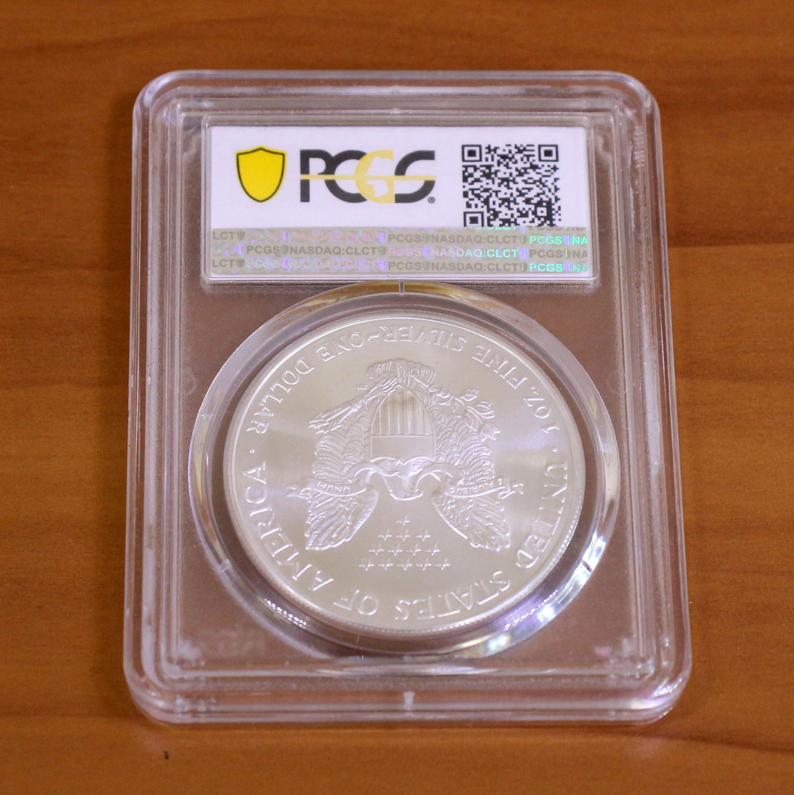 PCGS 1998 MS69 Silver Eagle Coin - 3