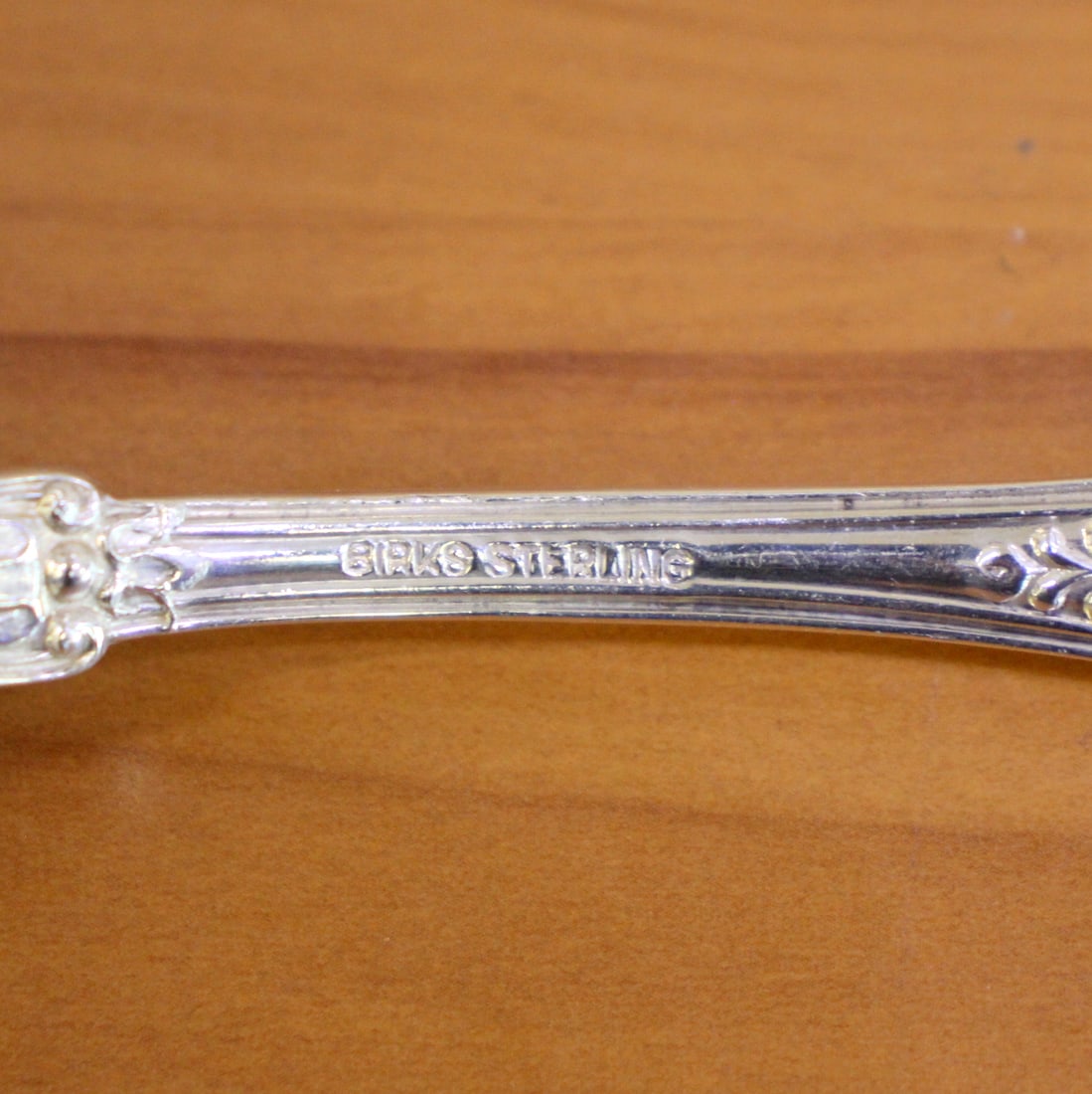 Birks Silver "Queens" Sterling Silver Serving Spoon - 3