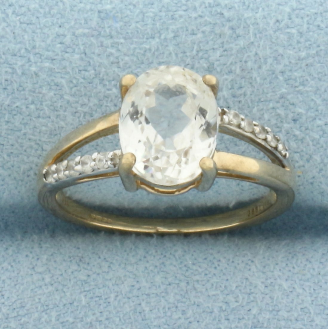 Quartz Ring in 10k Yellow Gold (1 of 4)