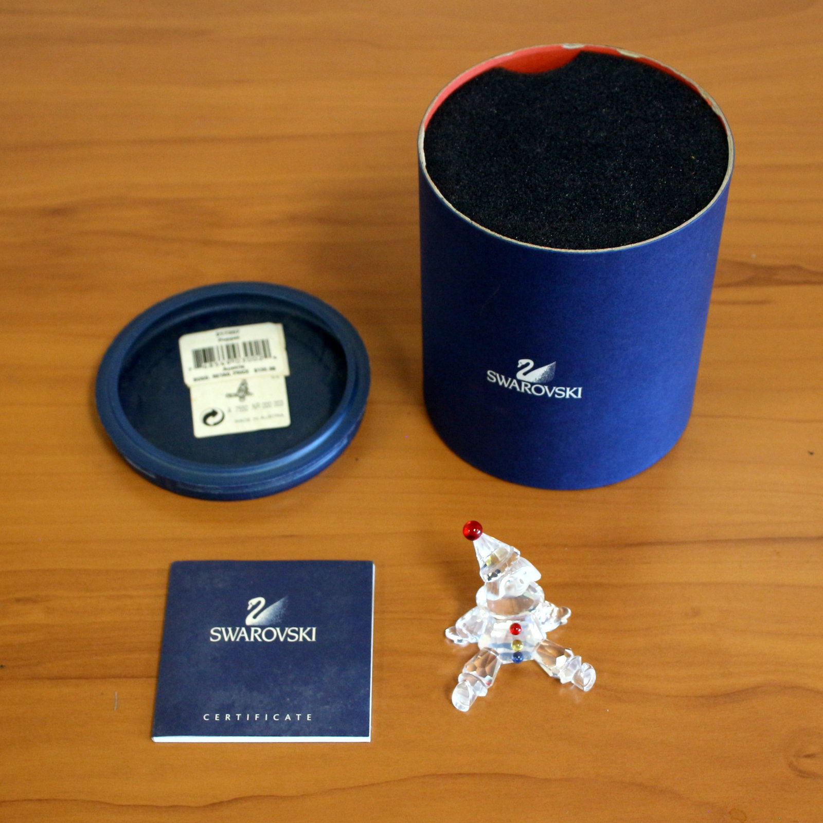 Swarovski Crystal Puppet Clown #217207 With Box and COA (1 of 3)