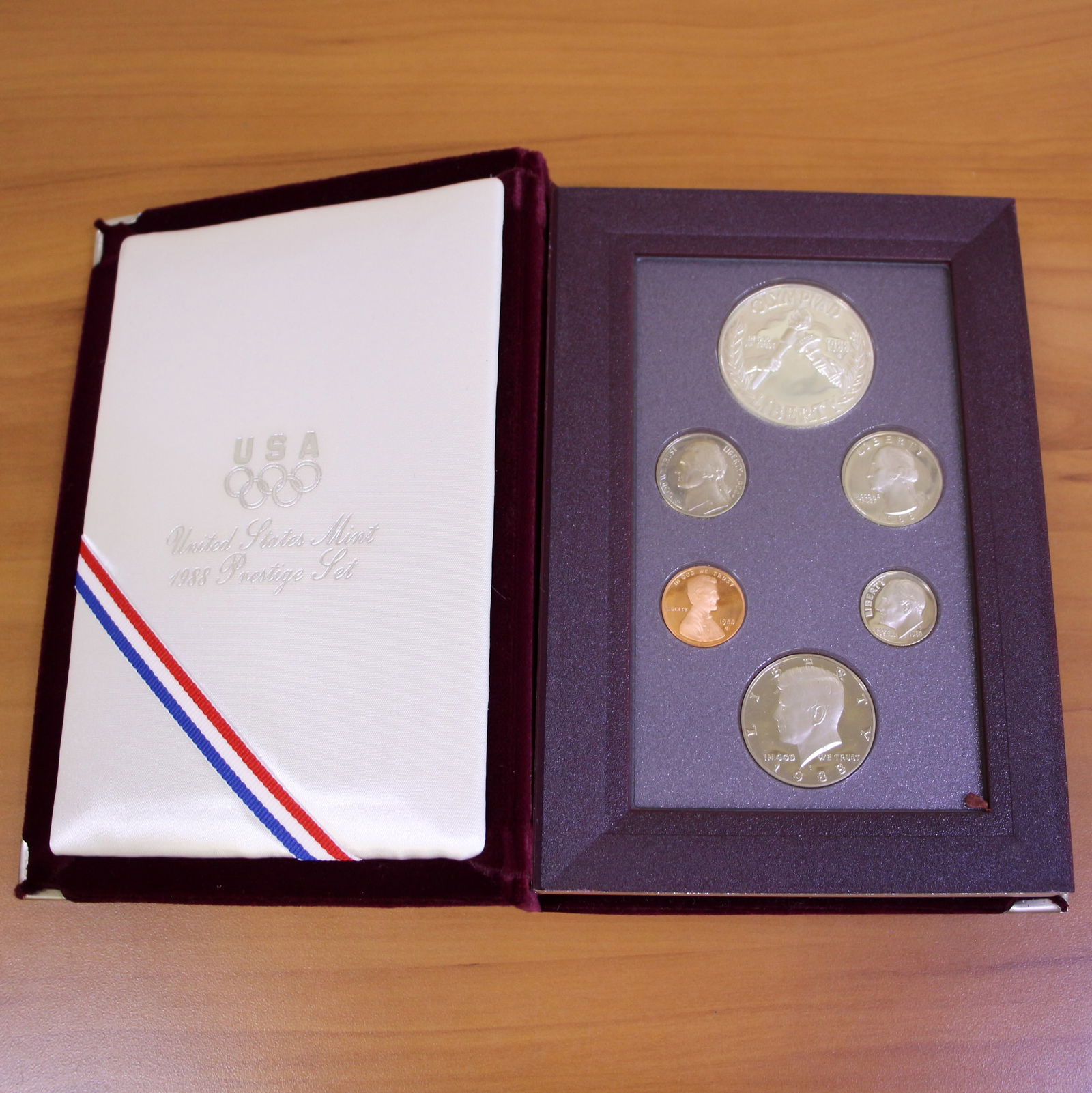 US Mint Olympic Prestige Coin Set OGP - 2