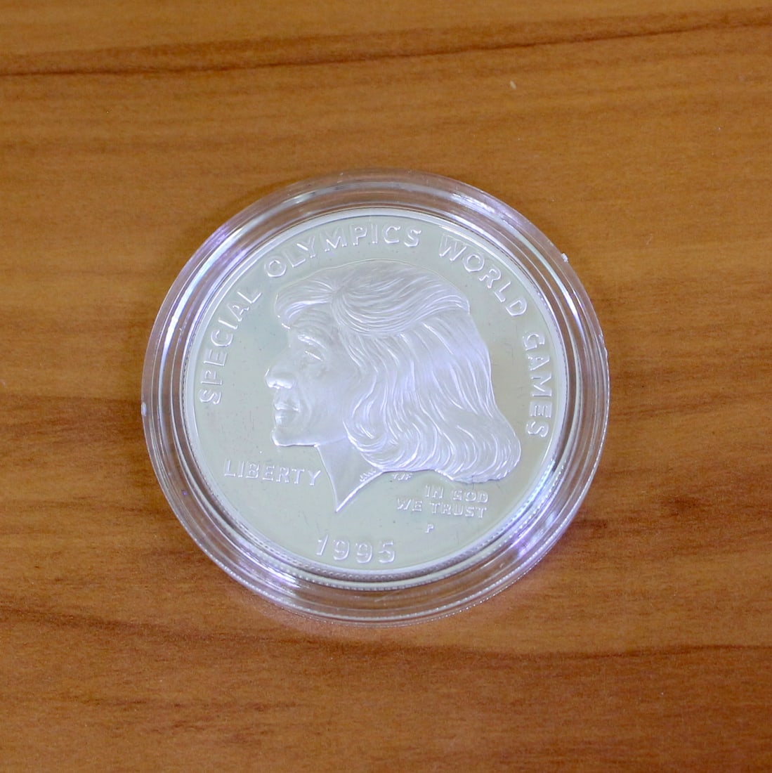 US Mint Special Olympics World Games Silver Dollar Proof Coin OGP - 2