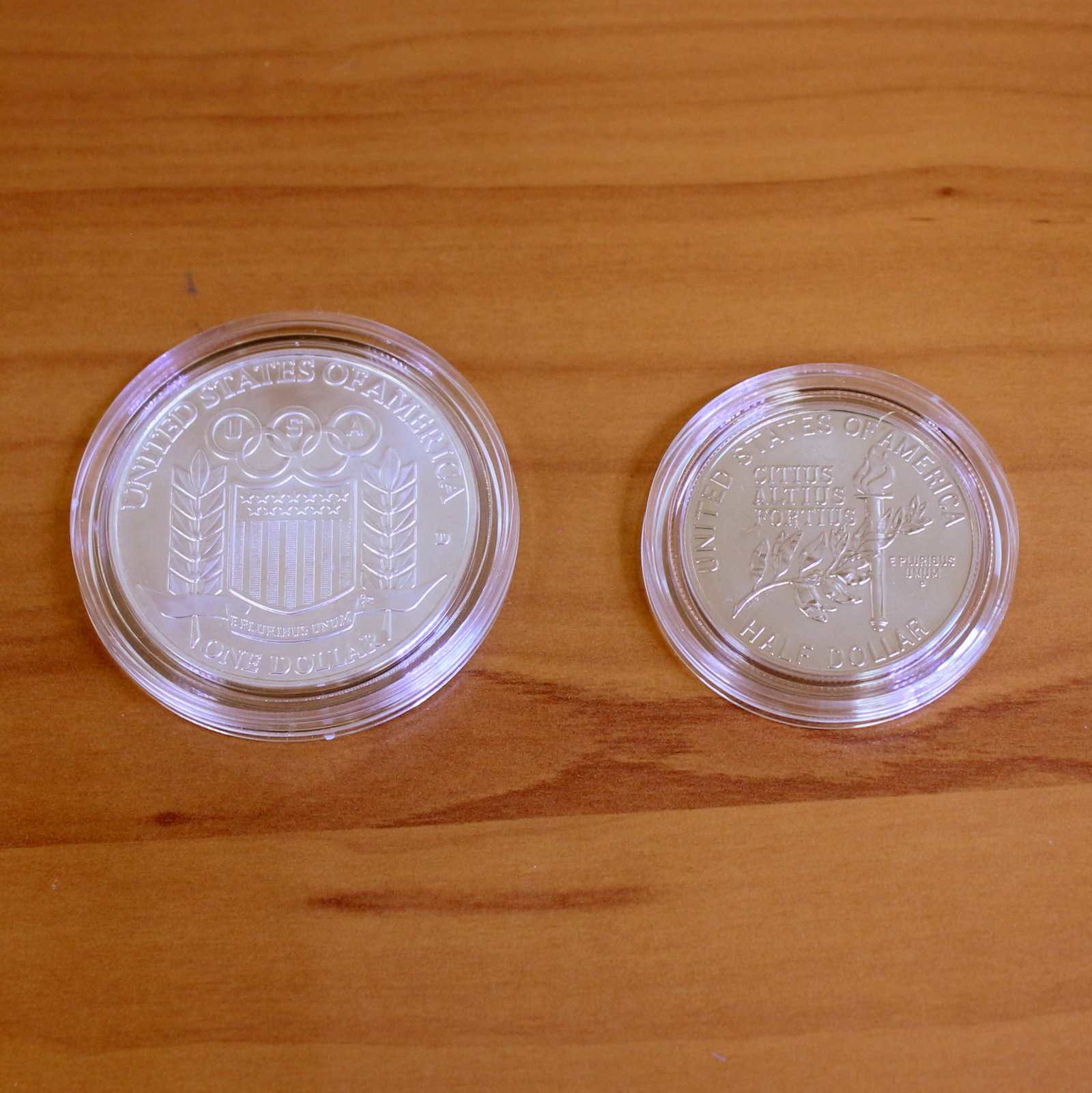US Mint Olympic Uncirculated Coin Set OGP - 3