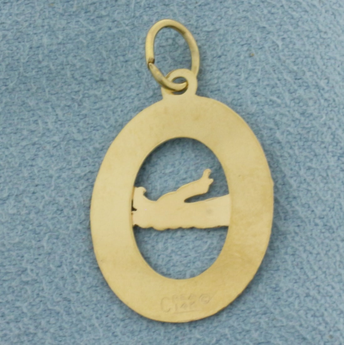 Bermuda Charm in 14k Yellow Gold - 2