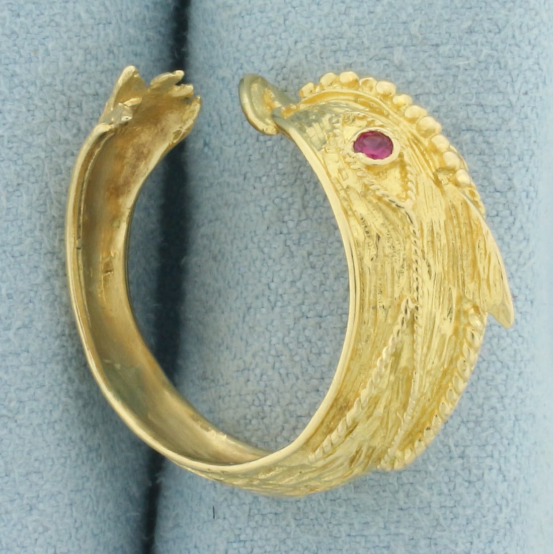 Adjustable Dolphin Ring in 18k Yellow Gold - 3