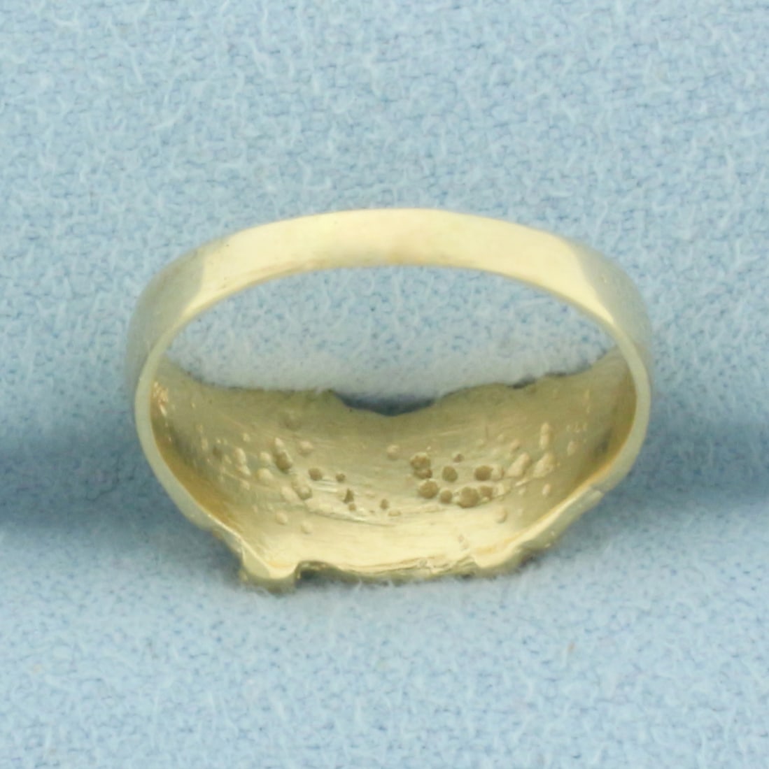 Nugget Pinky Ring in 14k Yellow Gold - 4