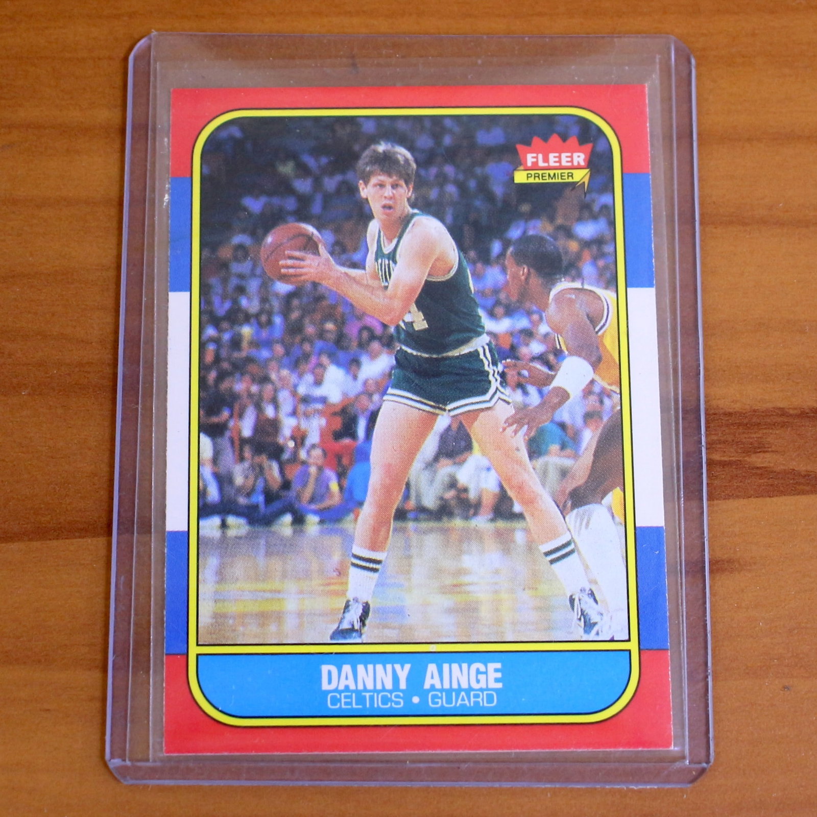 1986 Fleer Basketball Danny Ainge #4 Rookie Card (1 of 2)