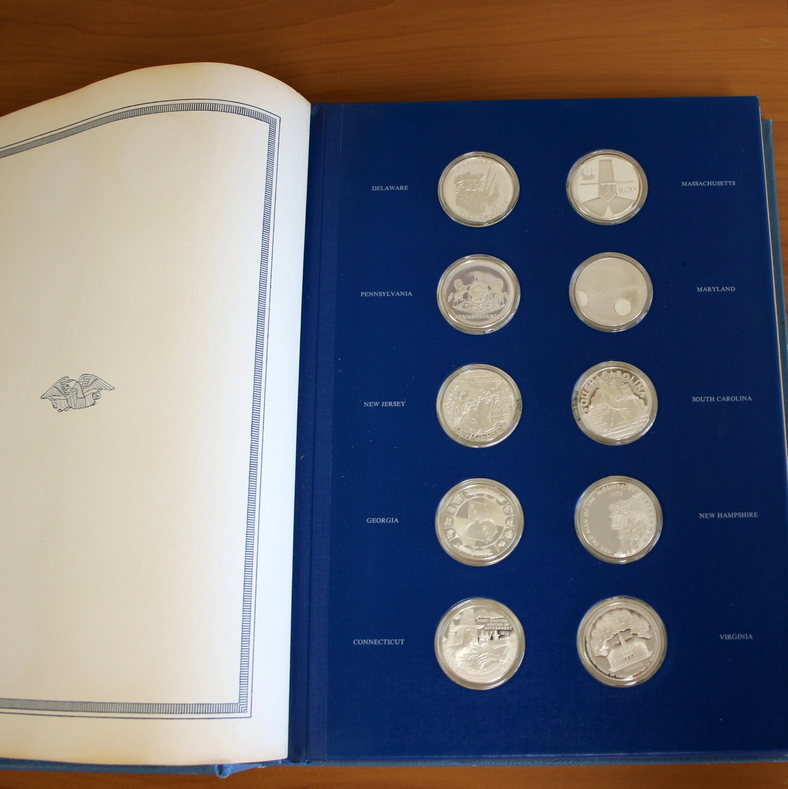 Franklin Mint Complete Fifty-State Bicentennial Medal Collection - 2
