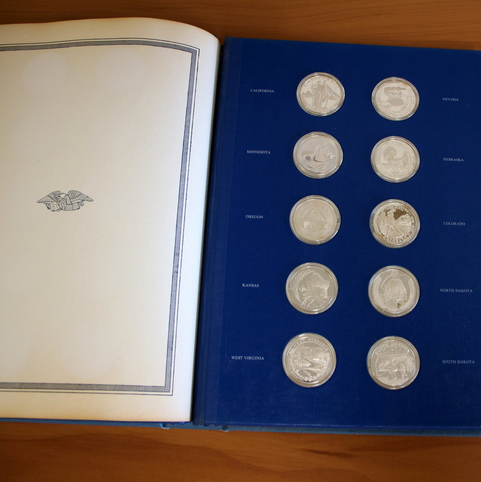 Franklin Mint Complete Fifty-State Bicentennial Medal Collection - 5