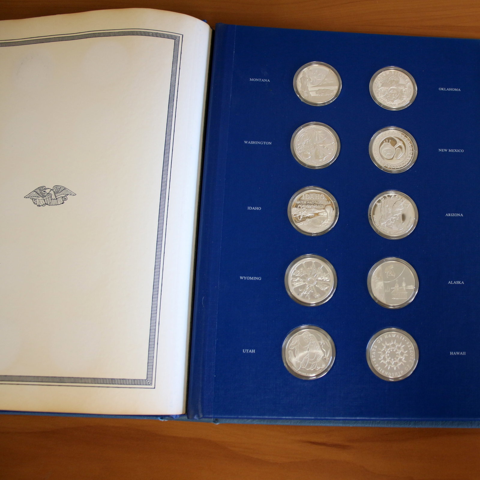 Franklin Mint Complete Fifty-State Bicentennial Medal Collection - 6