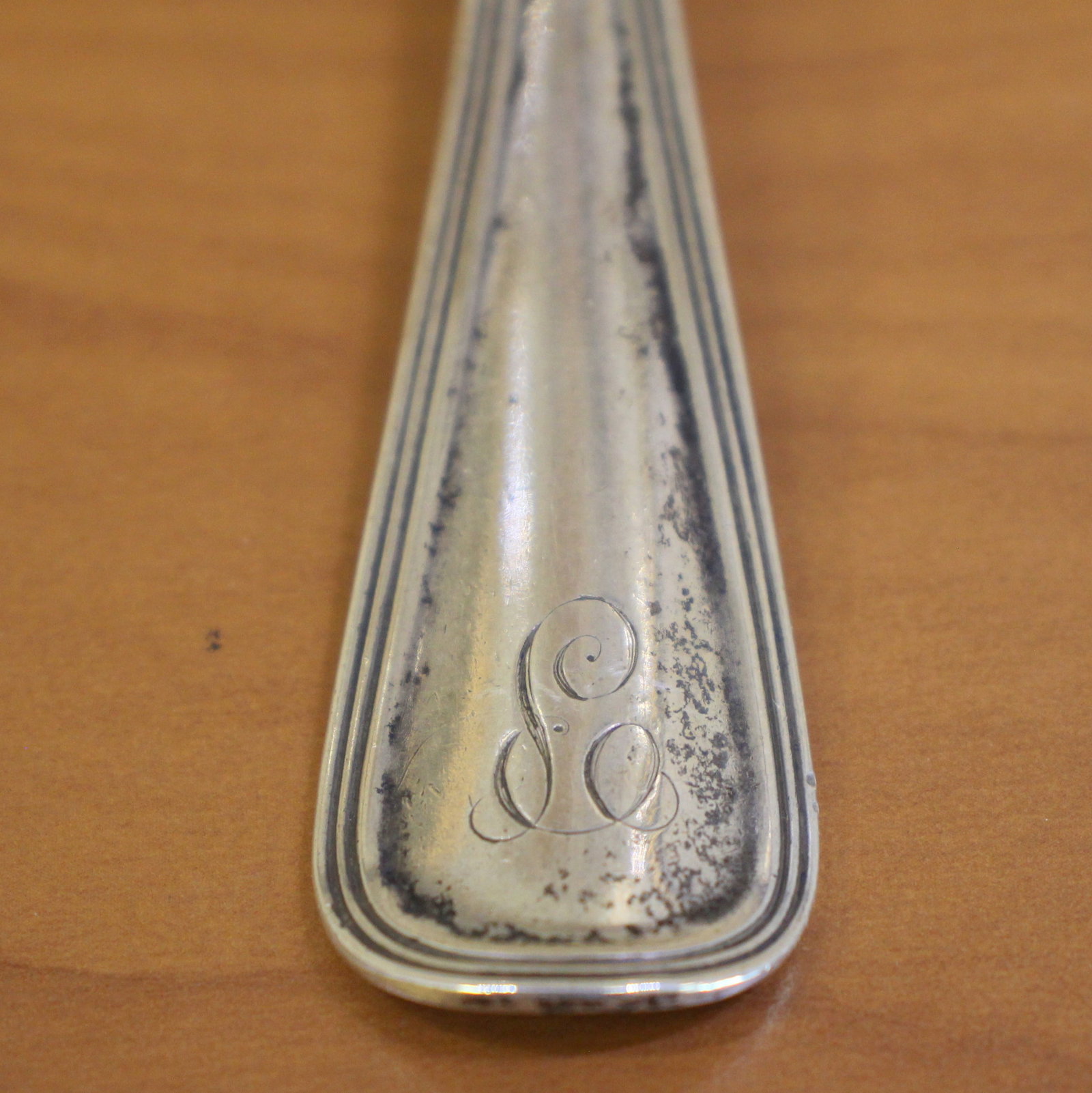 Set Of Two Watson Sterling Silver Serving Spoons - 5