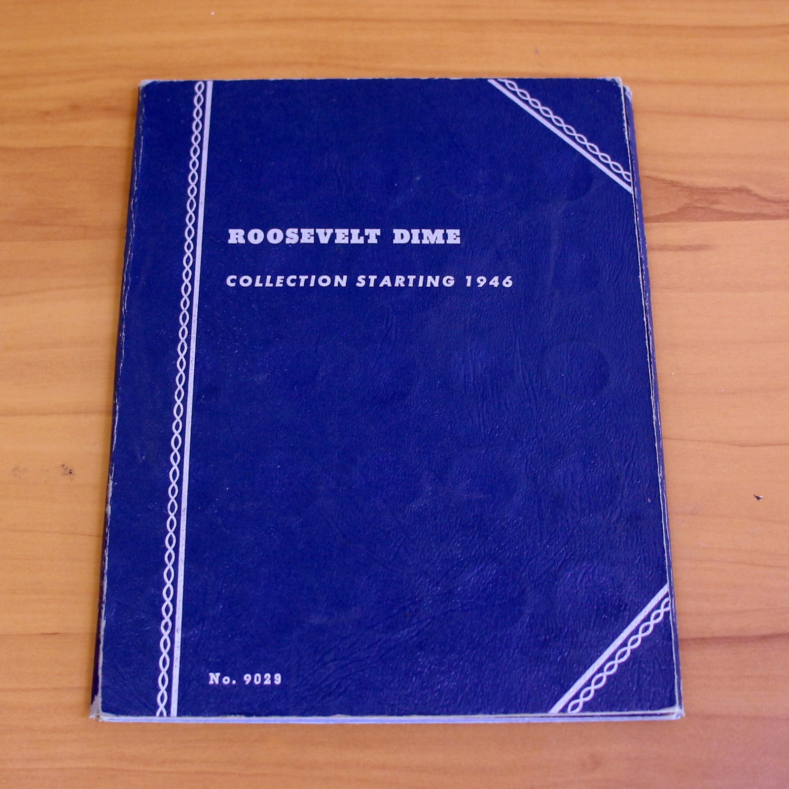 1946-1957 Silver Roosevelt Dime Coin Collection Blue Book (1 of 3)