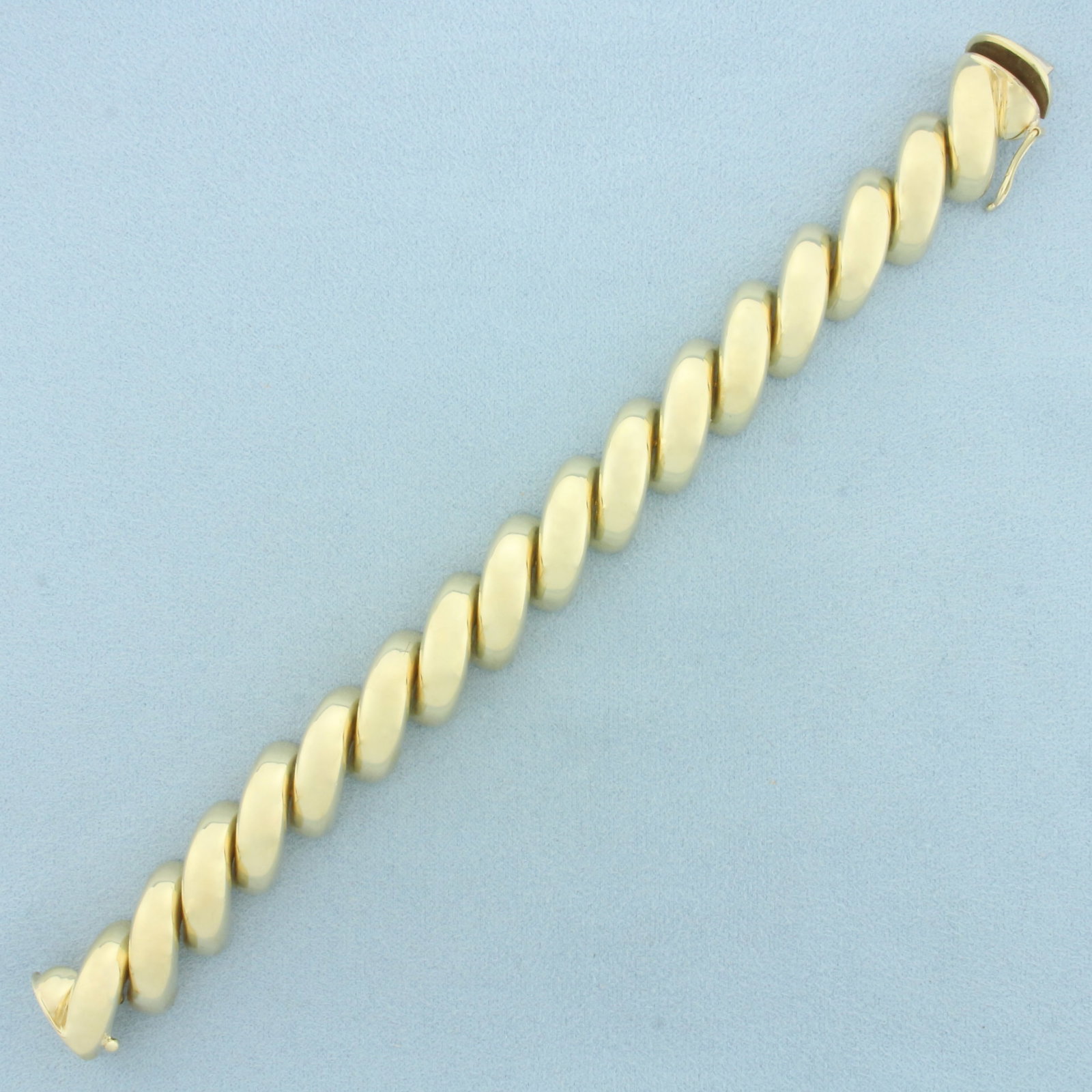 San Marco Macaroni Bracelet in 14k Yellow Gold (1 of 2)