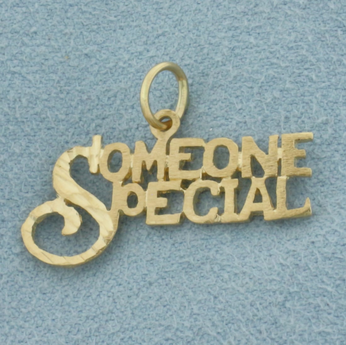 Someone Special Charm or Pendant in 14k Yellow Gold