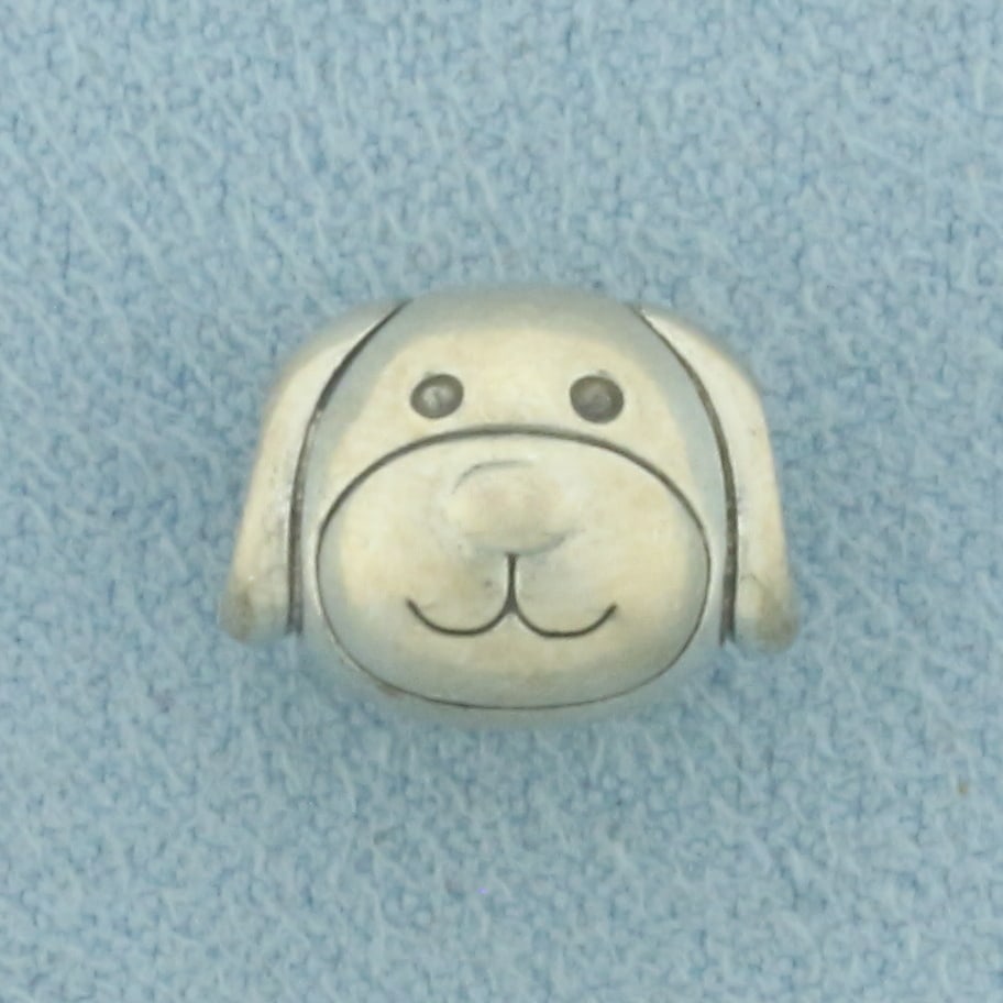 Pandora Puppy Dog Bead Charm in Sterling Silver