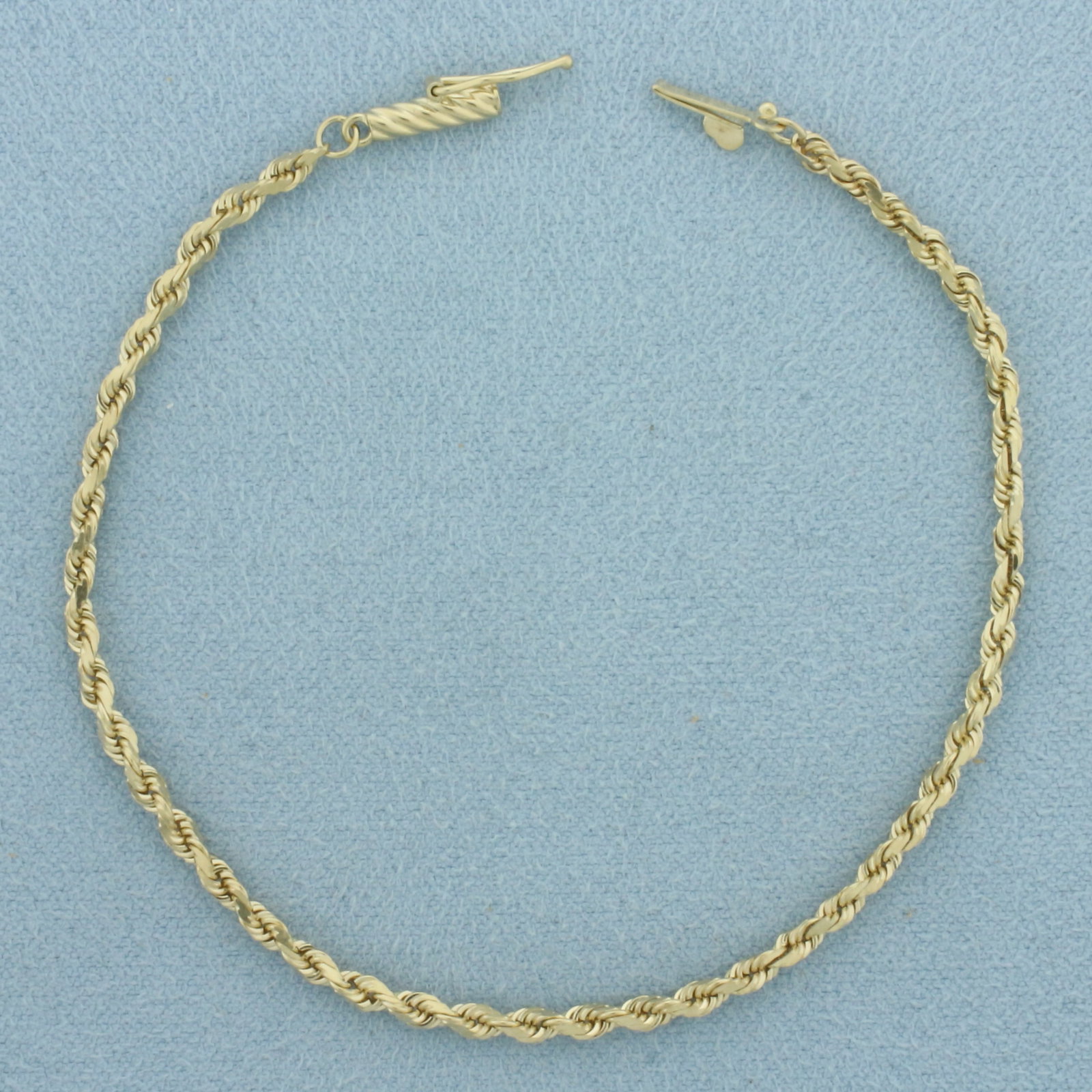 Rope Bracelet in 14k Yellow Gold