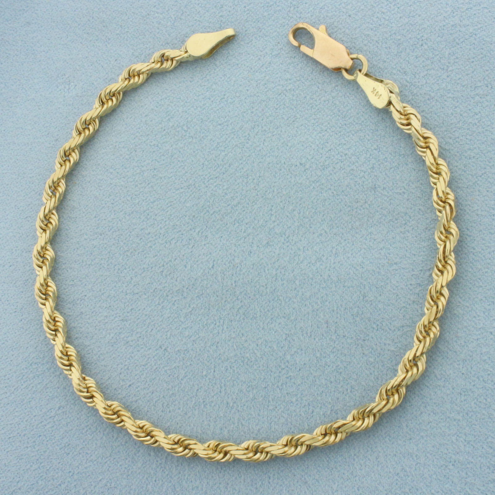 Rope Link Bracelet in 14k Yellow Gold