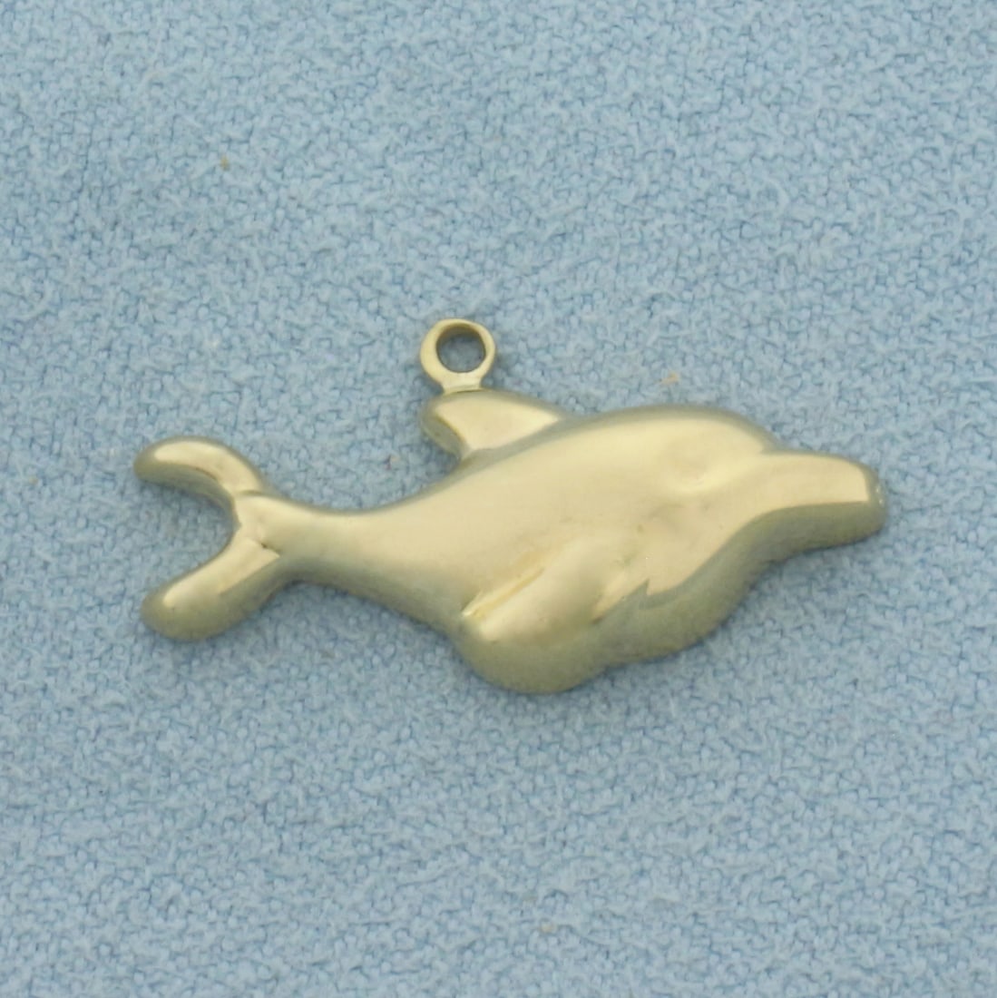 Dolphin Charm in 14k Yellow Gold