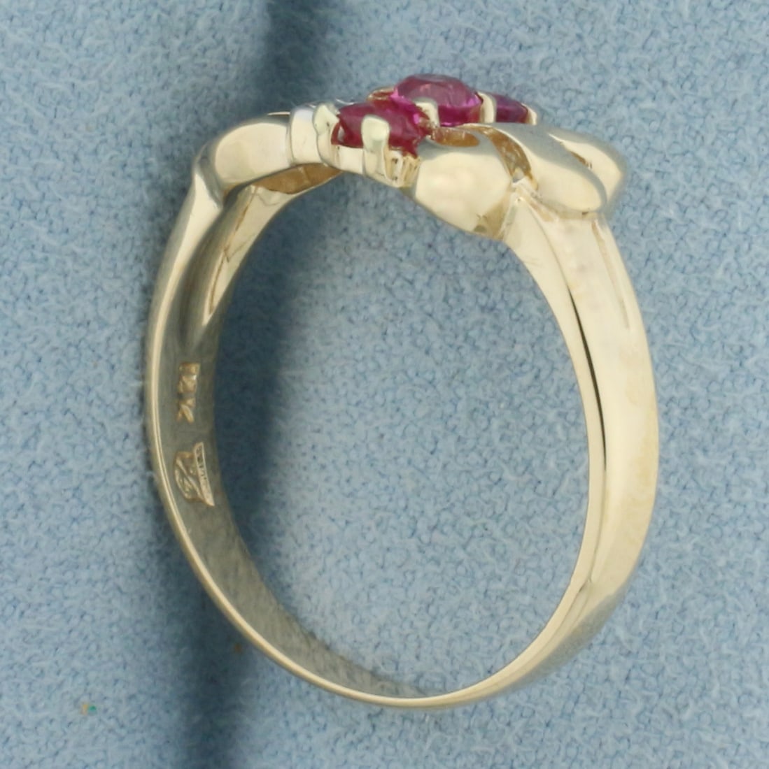 Ruby Ring in 14K Yellow Gold - 3