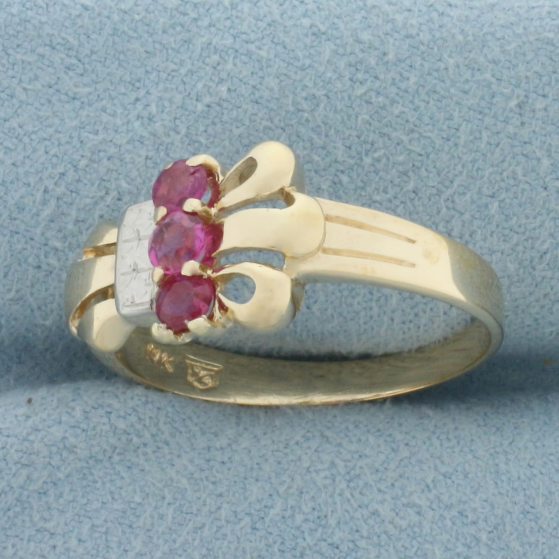 Ruby Ring in 14K Yellow Gold - 2