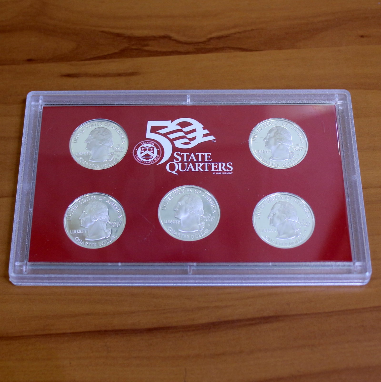 2007 US Mint Silver State Quarters Proof Coin Set - 2