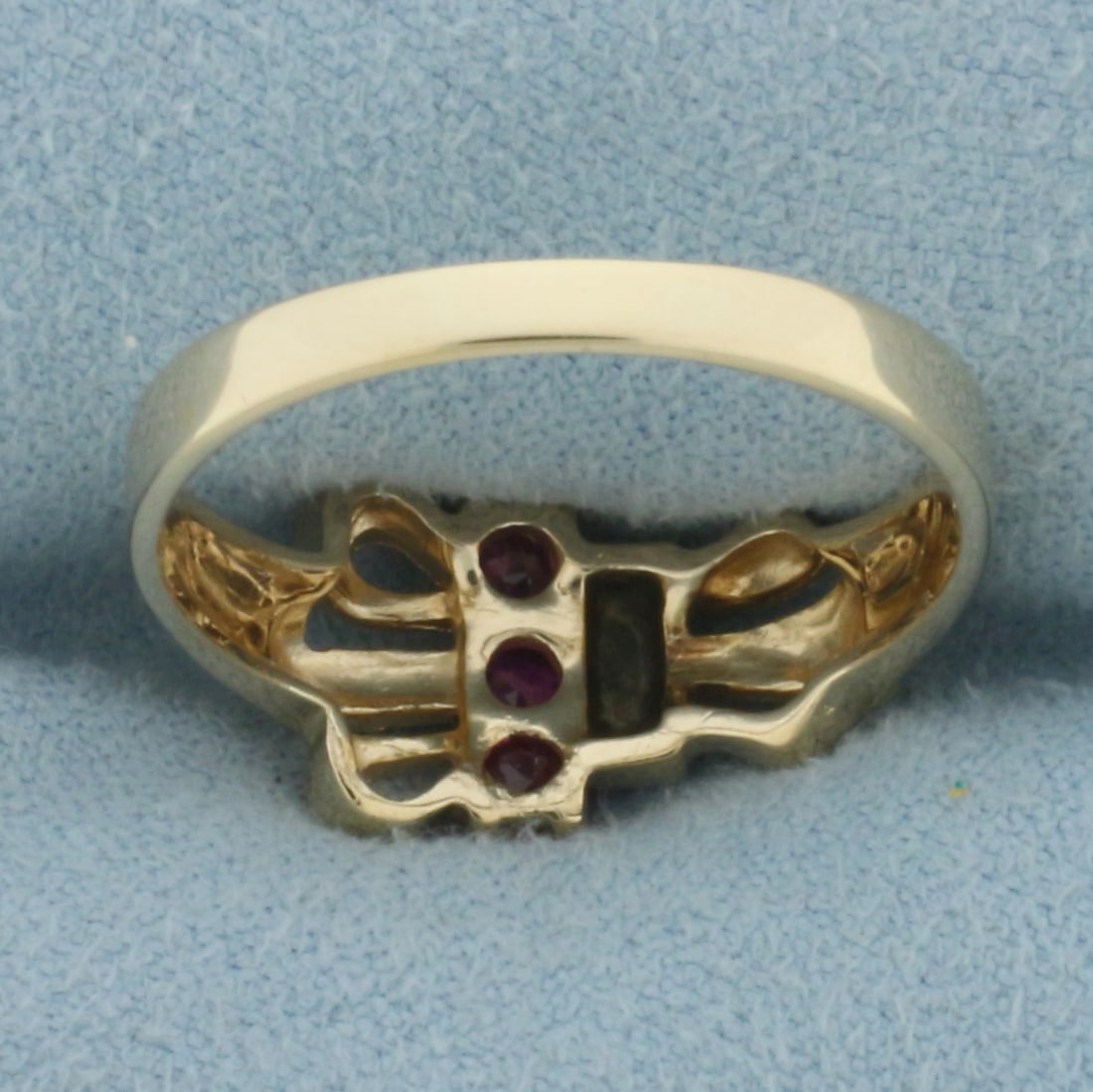 Ruby Ring in 14K Yellow Gold - 4