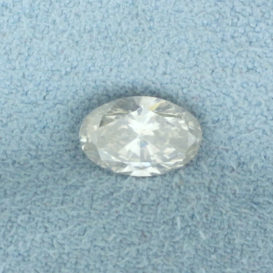 Certified Over 1ct Oval Natural Diamond - 2