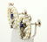 Vintage Seed Pearl, Sapphire & Diamond Earrings - 2
