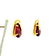 2ct Total Weight Amethyst Earrings - 2