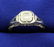 18K Vintage Filigree Diamond and Sapphire Ring