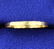 Antique Thin, Hand Pounded Gold Band