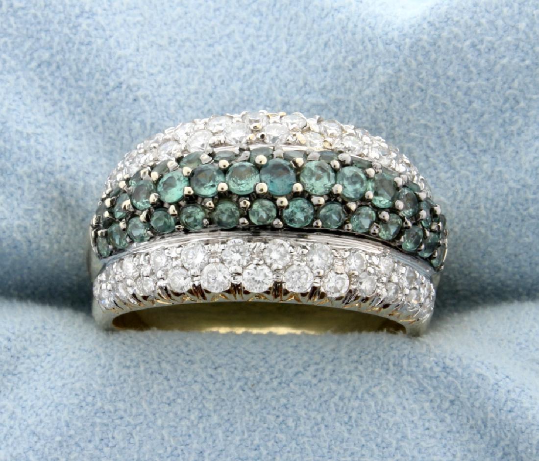 Levian Alexandrite Diamond Ring