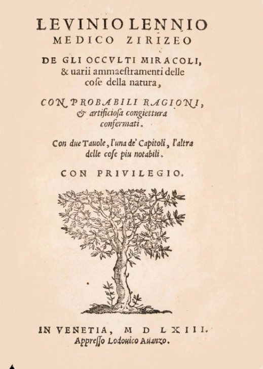 LEMNIUS.  De gli occulti miracoli (1 of 1)