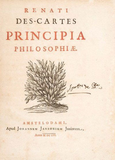 DESCARTES, René. Opera Philosophica. (1 of 1)