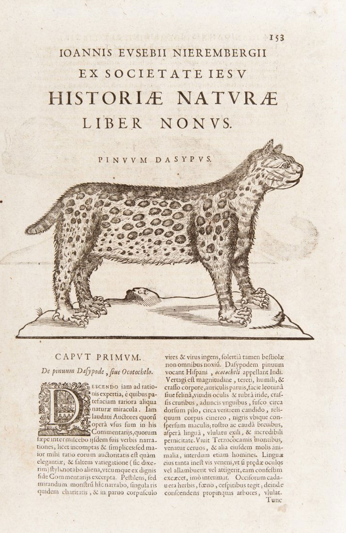 NIEREMBERG. Historia naturae. (1 of 3)