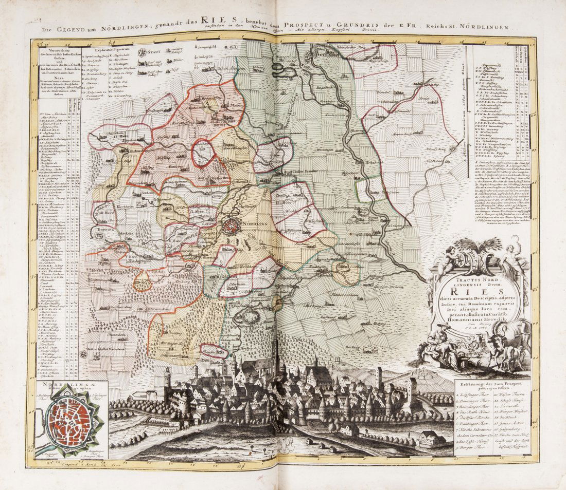 HOMANN. Tractus Nordlingensis Germ. Ries (1 of 1)