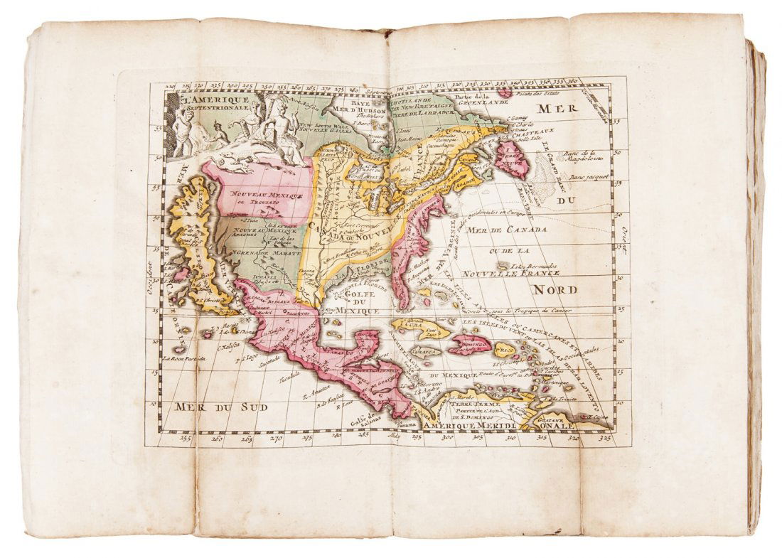 Atlas with 36 colored maps. Les Tablettes guerrieres. (1 of 9)