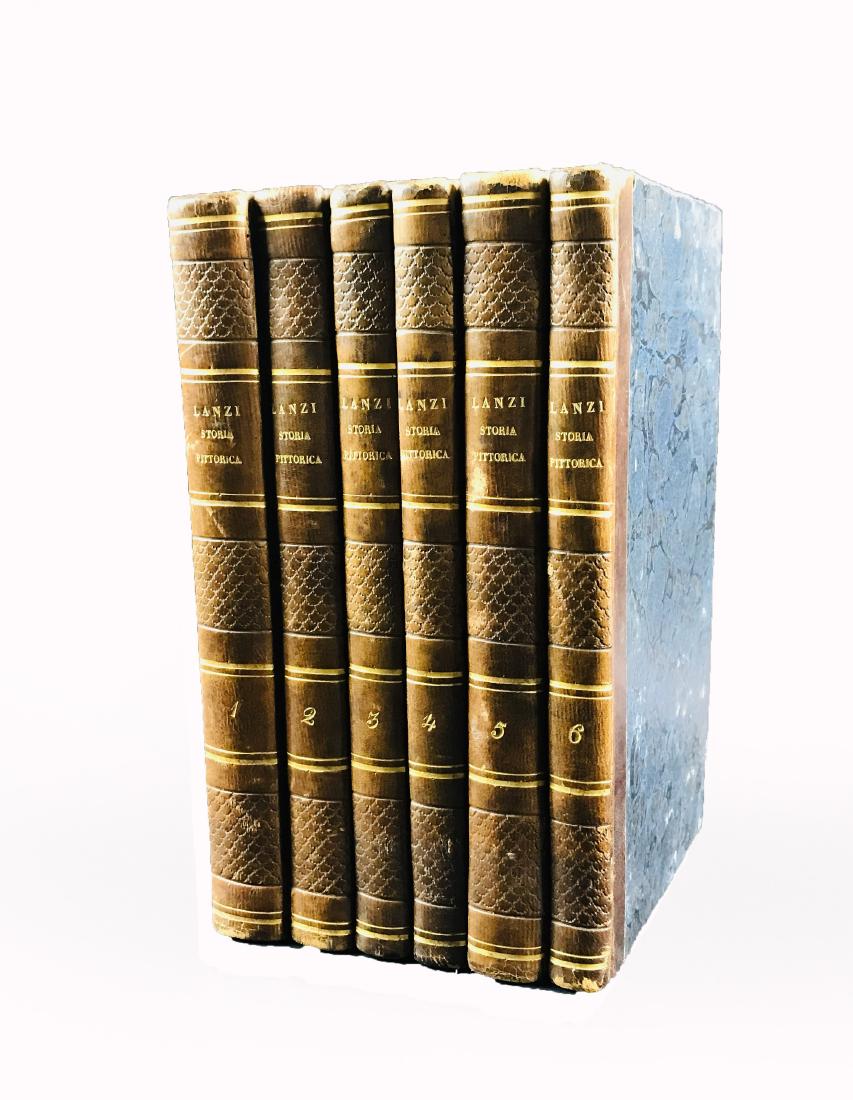Storia dell'arte. Lanzi.  Storia pittorica della Italia (1 of 1)