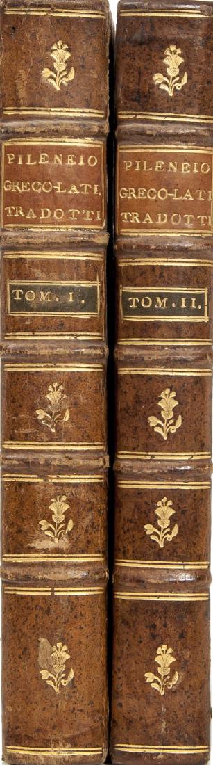 Bodoni press. TEOCRITO. Teocrito, Mosco, Bione, (1 of 3)