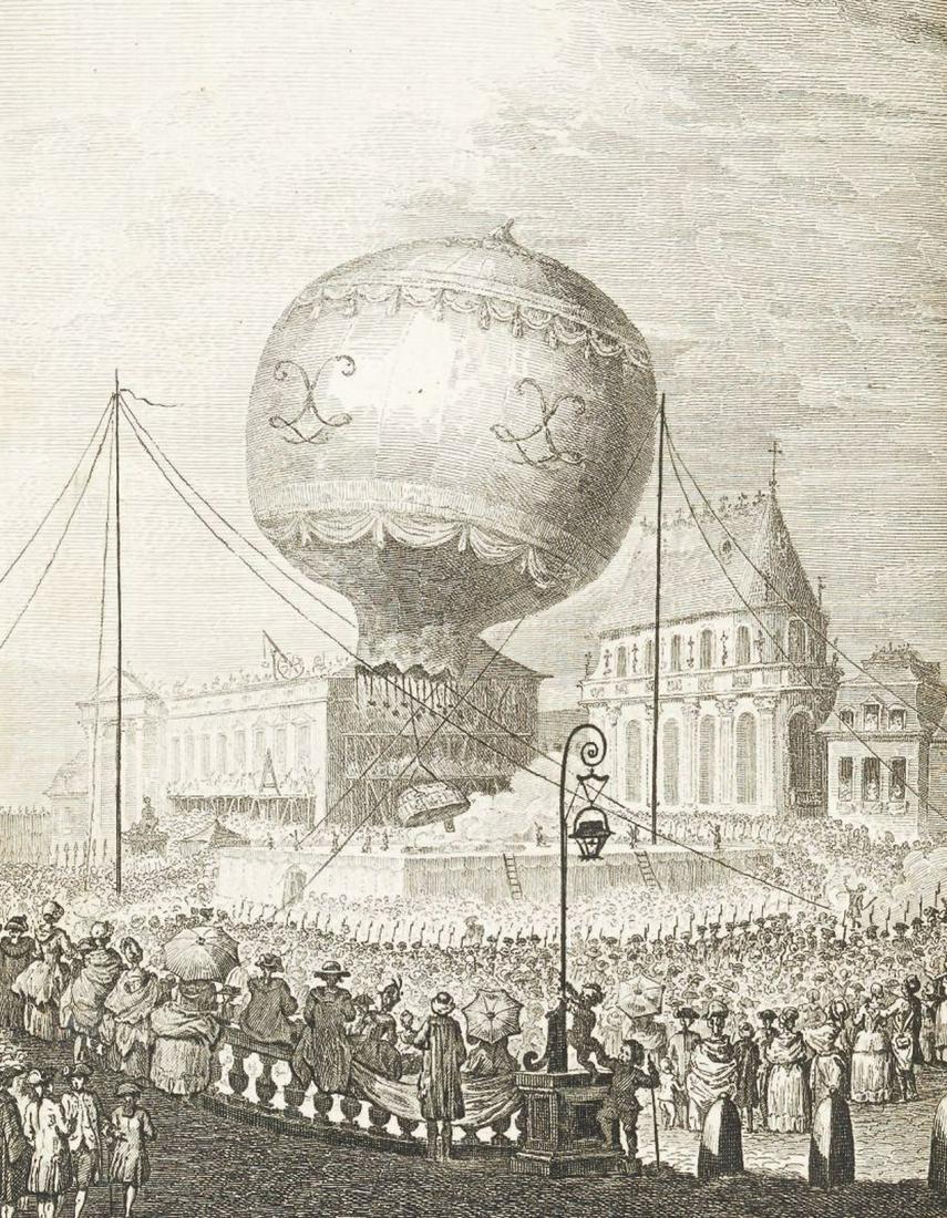 Aerostatic. SAINT-FOND. Description des expériences de (1 of 1)