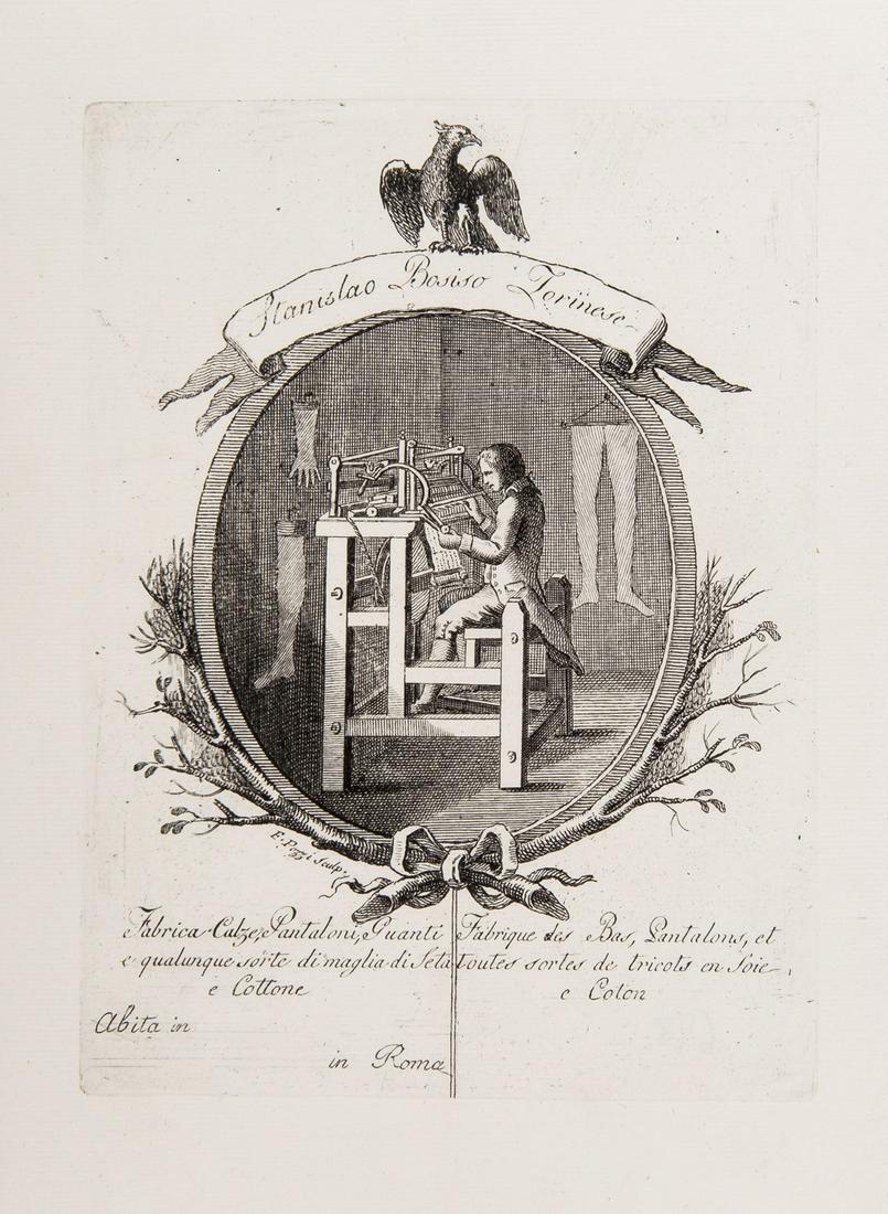 Italian Popular Print. Stanislao Bosiso Torinese.: Italian Popular Print. Stanislao Bosiso Torinese.Torino, Pozzi sculp., metà XVIII secolo. Acquaforte. Inciso di mm. 200x 150. Margini. Buon stato di conservazione. Rarissimo foglio volante. Iscri
