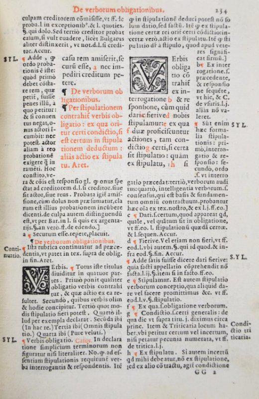 Codex Justinianus. Divi Iustiniani Principis Imperio. (1 of 3)