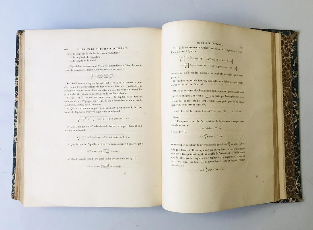 Mathematics. LAGRANGE. Oeuvres de Lagrange. (1 of 1)