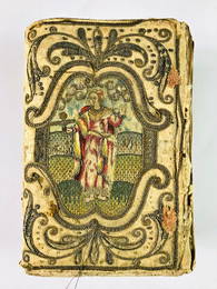 Embroidered Binding. English Bible. 1628.