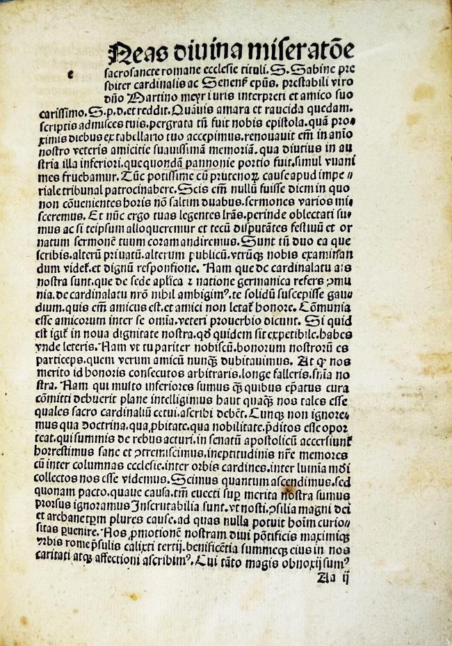 Three very rare editions. Incunabulum Editio Princeps. (1 of 3)