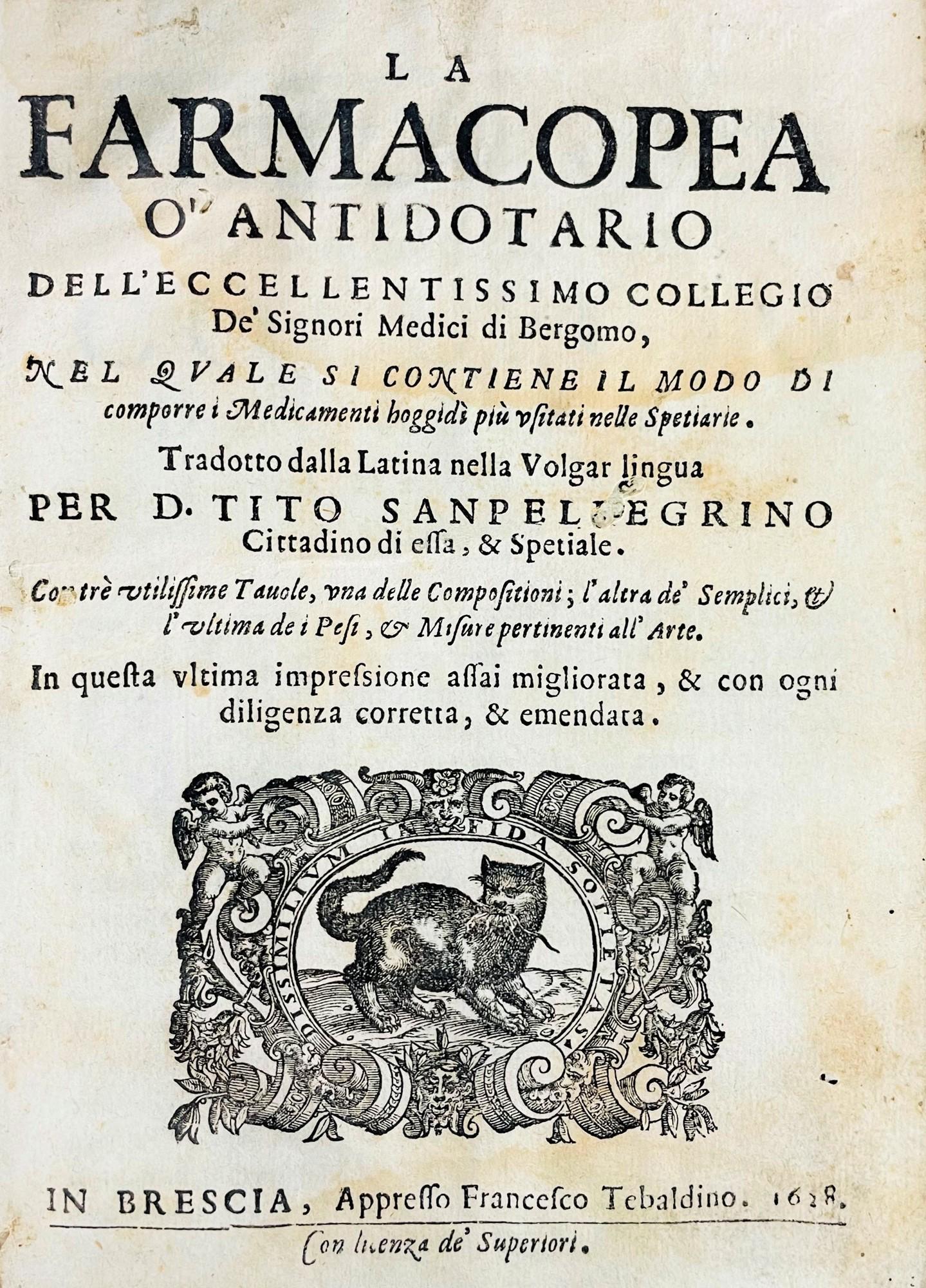 Alchemy. La Farmacopea o Antidotario. (1 of 2)